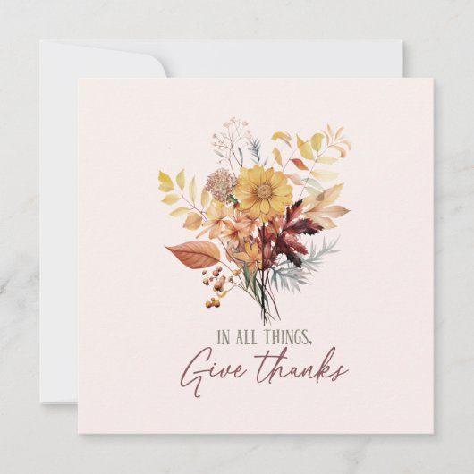 すべてのことに感謝を 秋 (正面)