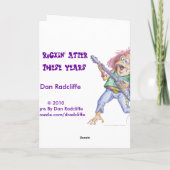 すべてのこれらの年後のまだRockin カード (裏面)