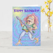 すべてのこれらの年後のまだRockin カード (黄色い花)