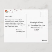 すべてのご助力に感謝!猫と箱、ありがとう ポストカード (裏面)