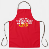 すべてのすごいヘロス衣服ケープカスタマイズパパ エプロン (正面)