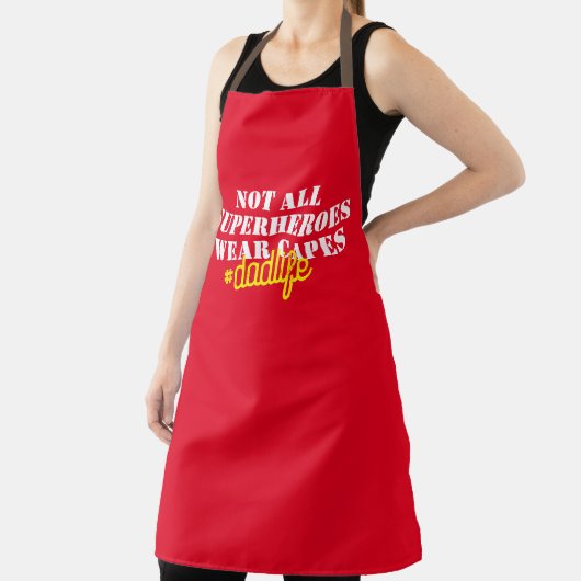 すべてのすごいヘロス衣服ケープカスタマイズパパ エプロン (インサイチュ)
