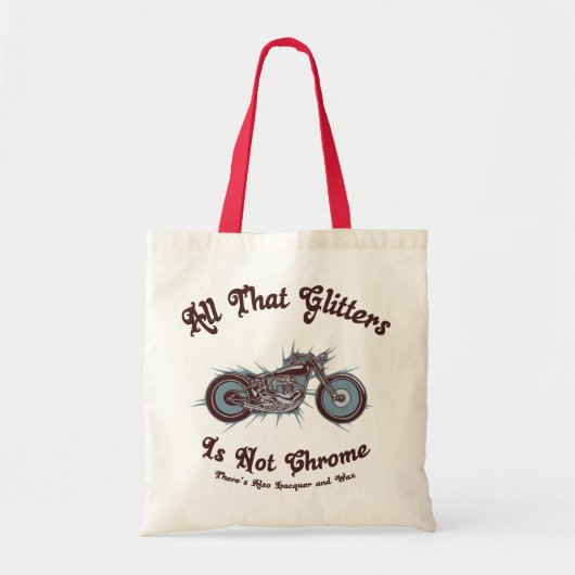 すべてのそのグリッター トートバッグ (正面)