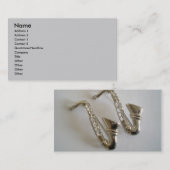 すべてのそのジャズ 名刺 (正面/裏面)