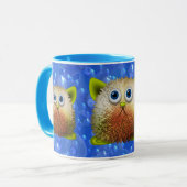 すべてのためのかわいく曖昧なマンガのキャラクタの芸術 マグカップ (正面左)