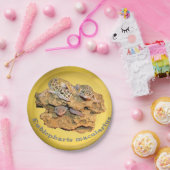 すべてのためのヒョウのヤモリのデザイン! ペーパープレート (パーティー)