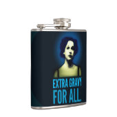 すべてのための余分グレービー。  聖餐のフラスコ フラスク (右)