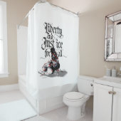 すべてのための氷（ホッケー） シャワーカーテン (インサイチュ)