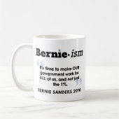 すべてのためのBernie.ismの政府 コーヒーマグカップ (左)