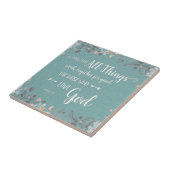 すべてのものが一緒に動作する – Rom 8:28 タイル (側面)