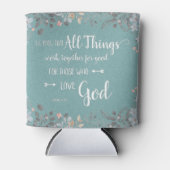 すべてのものが一緒に動作する – Rom 8:28 缶クーラー (正面)