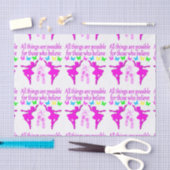 すべてのものは可能なダンサーの夢 薄葉紙 (クラフト)