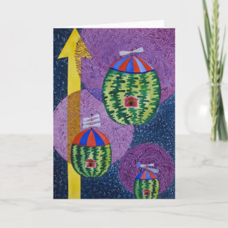 すべてのよいスイカは天国に行きます カード