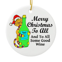 すべてのよいワインへのWiney猫のクリスマス"…および"