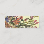 すべてのよい花カード スキニー名刺 (裏面)