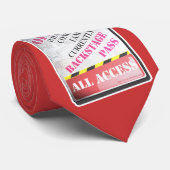 すべてのアクセスの舞台裏のパス ネクタイ (ロール)