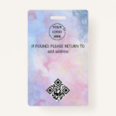 すべてのアクセスパススケッチvipイベントIDバッジ バッジ (裏面)