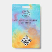 すべてのアクセスパスロゴvipイベントIDバッジ バッジ (裏面)