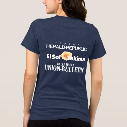 すべてのアフィリエイトTシャツトリー – ブレンド トライブレンドTシャツ (裏面)