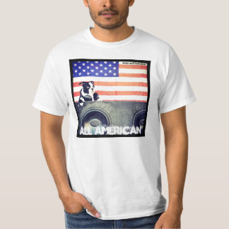 すべてのアメリカのボストンテリアのティー Tシャツ