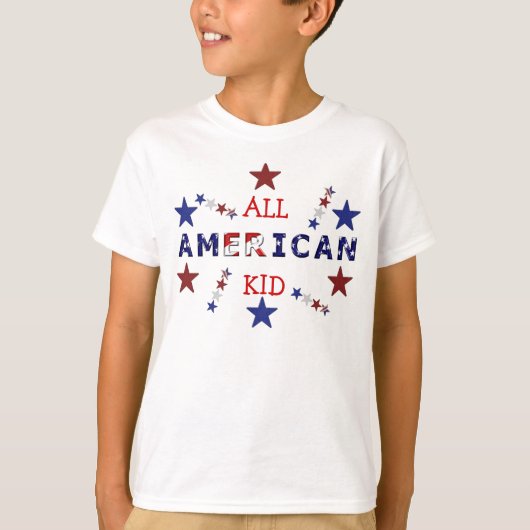 すべてのアメリカの子供のTシャツ Tシャツ (正面)