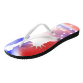 すべてのアメリカの赤白青ビーチサンダル ビーチサンダル (アングル)