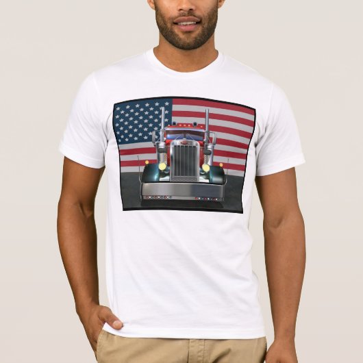 すべてのアメリカのPeterbilt Tシャツ (正面)