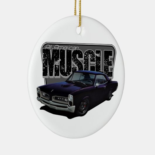 すべてのアメリカ筋肉 セラミックオーナメント (右)