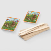 すべてのウサギは花を愛する ハンドファン (組立なし)