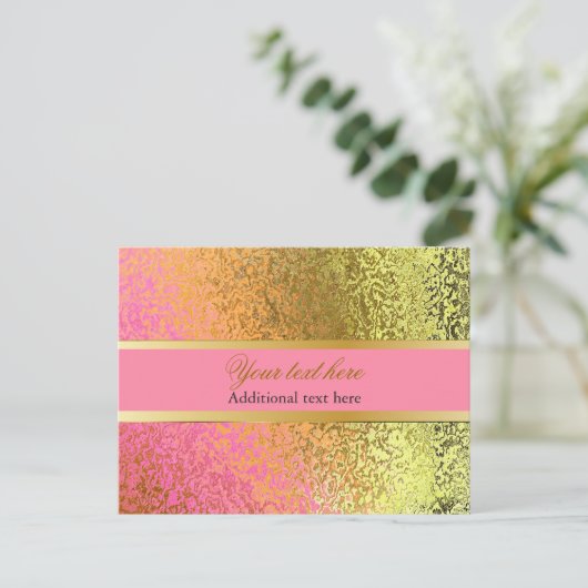 すべてのエレガント目的のポストカード ポストカード (スタンド正面)