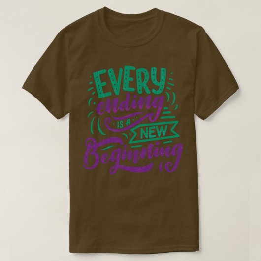 すべてのエンディングは新しい始まり1 Tシャツ (デザイン正面)