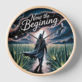 すべてのエンディングは新しい始まり 壁時計 (正面)