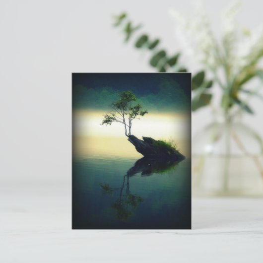 すべてのオッズに対して – 美しい木の写真 ポストカード (スタンド正面)