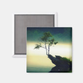 すべてのオッズに対して – 美しい木の写真 マグネット (正面/裏面)