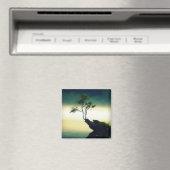 すべてのオッズに対して – 美しい木の写真 マグネット (インサイチュ (食洗機))