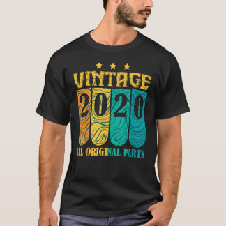 すべてのオリジナルパーツと2020年生まれのヴィンテージ Tシャツ