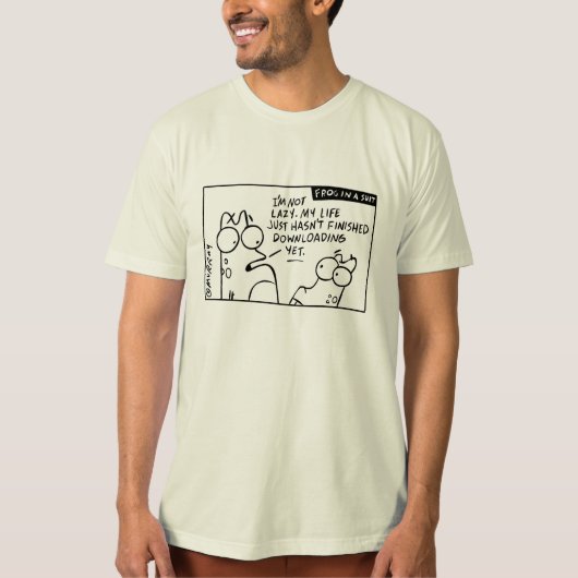すべてのオーガニック年齢層のダウンロード Tシャツ (正面)