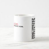 すべてのオーストリア人は今襲います コーヒーマグカップ (中央)