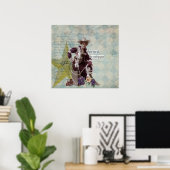 すべてのカウボーイズ行った女性のカーボーイポスター ポスター (ホームオフィス)