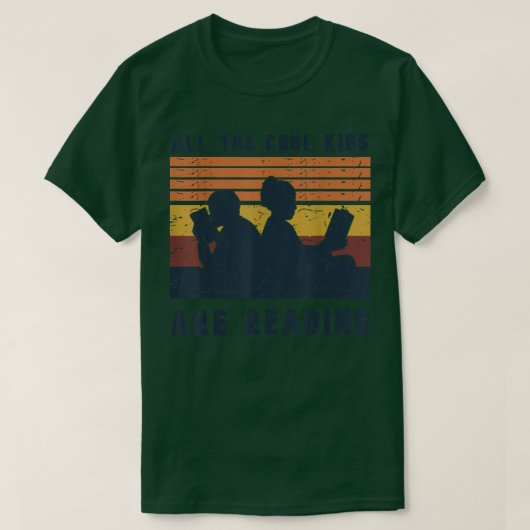 すべてのカッコいいキッズ読の本 – 読の恋人 Tシャツ (デザイン正面)
