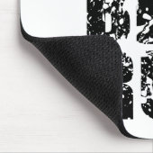 すべてのカッコいいスポーツ愛好家のためのトライアスロンのロゴ マウスパッド (コーナー)