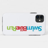 すべてのカッコいいスポーツ愛好家のためのトライアスロンのロゴ Case-Mate iPhoneケース (裏面(横))