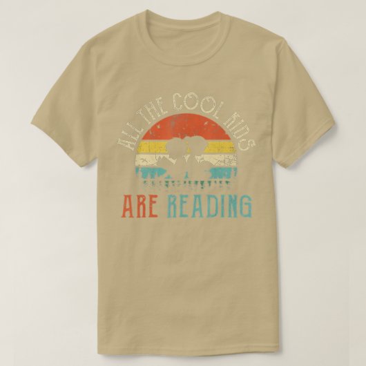 すべてのカッコいい子供は読Reto Suの本ヴィンテージ Tシャツ (デザイン正面)