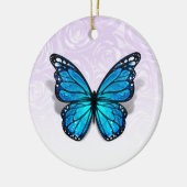 すべてのカラーエレガントフローラ セラミックオーナメント (左)