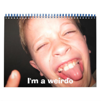 すべてのカレンダーの中で最も変な人 カレンダー