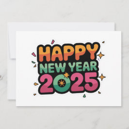 すべてのカードに乾杯:2025年新年のホリデーカード シーズンカード