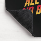 すべてのガスいいえブレーキ感動的- やる気を起こさせるQuo マウスパッド (コーナー)