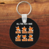 すべてのキツネ与えI キーホルダー (正面)