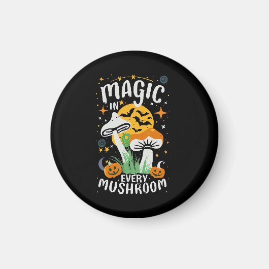 すべてのキノコに魔法が! マグネット (正面)