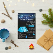 すべてのキャンパーズブルー誕生日招待状 招待状